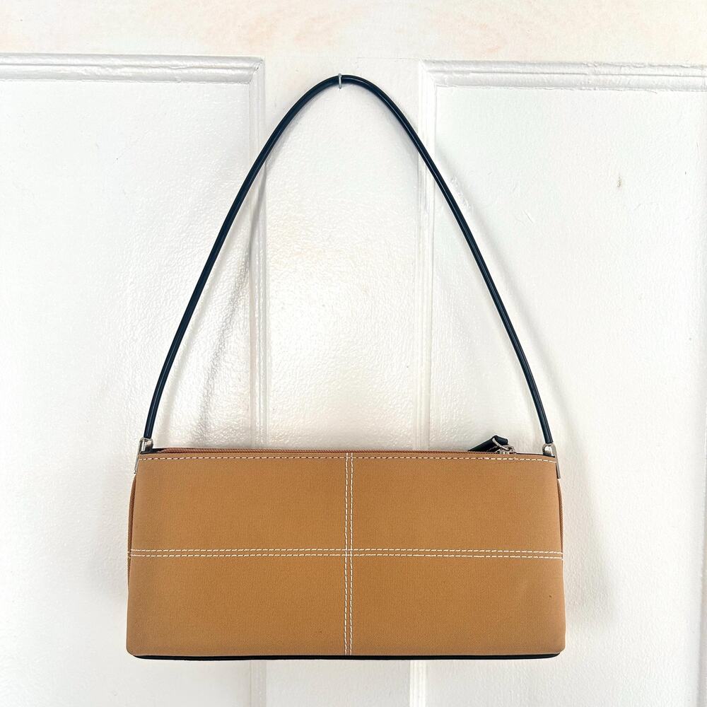 Vintage 90's Baguette Bag | East West Purse | Retro Style